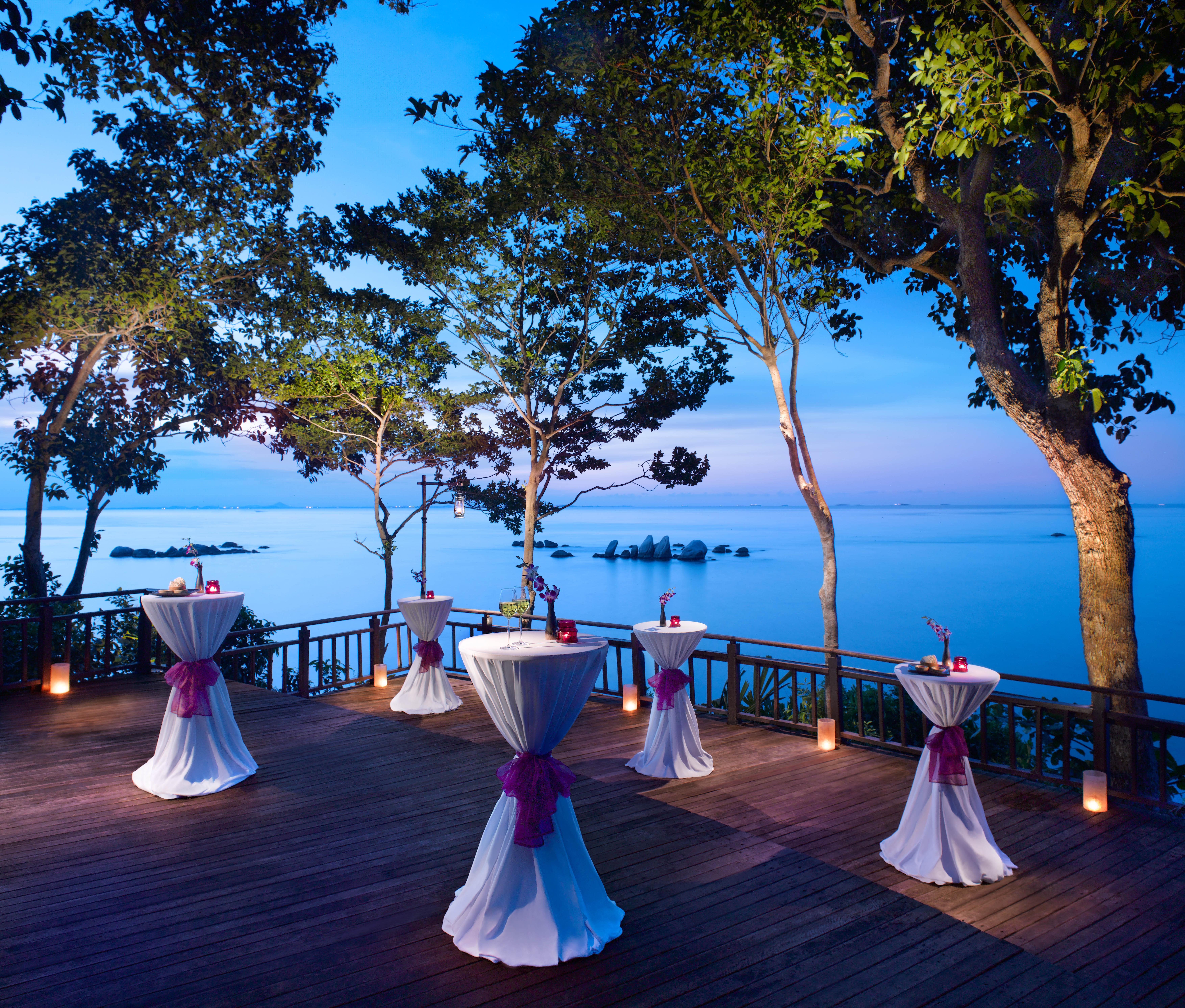 Banyan Tree Bintan Lagoi Restaurante foto